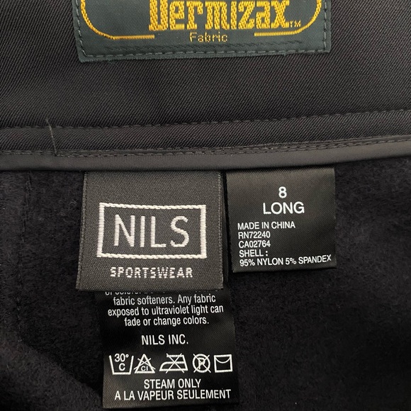 Women’s Fitted Ski Pants Size 8 Long - Picture 4 of 7